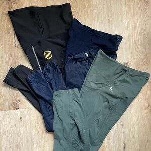 Lot of 3 Maternity Breeches Horze Maya Delorez Small